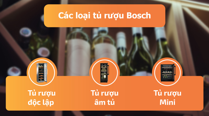 CÁC LOẠI TỦ RƯỢU BOSCH